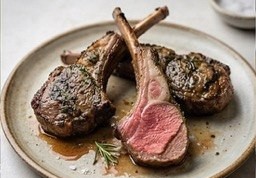 Herb-Crusted Grilled Lamb Chops